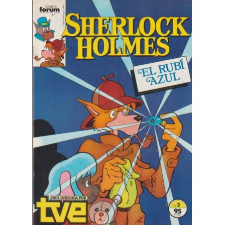 SHERLOCK HOLMES Nº 1 AL 15 , SERIE OFRECIDA POR TVE  , ESTADO DE CONSERVACION ABSOLUTAMENTE NUEVO