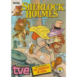 SHERLOCK HOLMES Nº 1 AL 15 , SERIE OFRECIDA POR TVE  , ESTADO DE CONSERVACION ABSOLUTAMENTE NUEVO