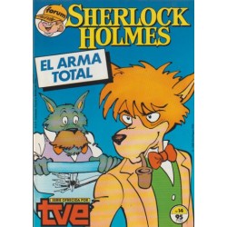 SHERLOCK HOLMES Nº 1 AL 15 , SERIE OFRECIDA POR TVE  , ESTADO DE CONSERVACION ABSOLUTAMENTE NUEVO