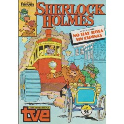 SHERLOCK HOLMES Nº 1 AL 15 , SERIE OFRECIDA POR TVE  , ESTADO DE CONSERVACION ABSOLUTAMENTE NUEVO