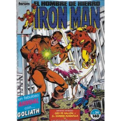 IRON MAN VOL.1 Nº 1 AL 47 , ED.FORUM , EXCELENTE A ESTADO