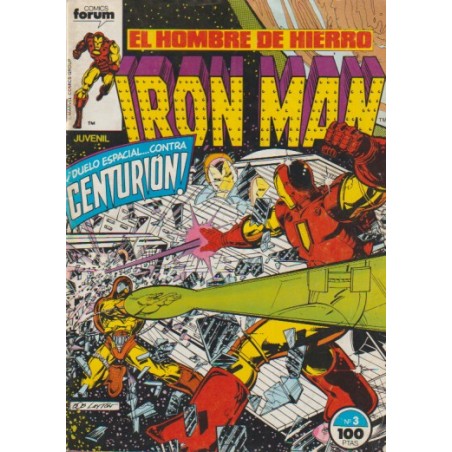 IRON MAN VOL.1 Nº 3 ED.FORUM