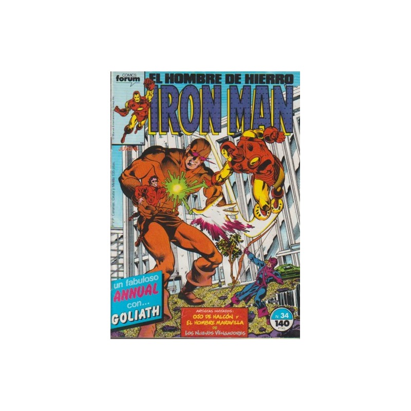 IRON MAN VOL.1 Nº 34 ED.FORUM