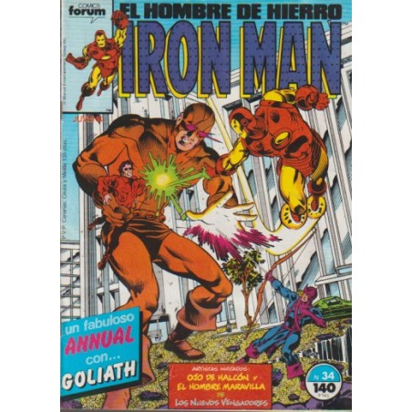 IRON MAN VOL.1 Nº 34 ED.FORUM