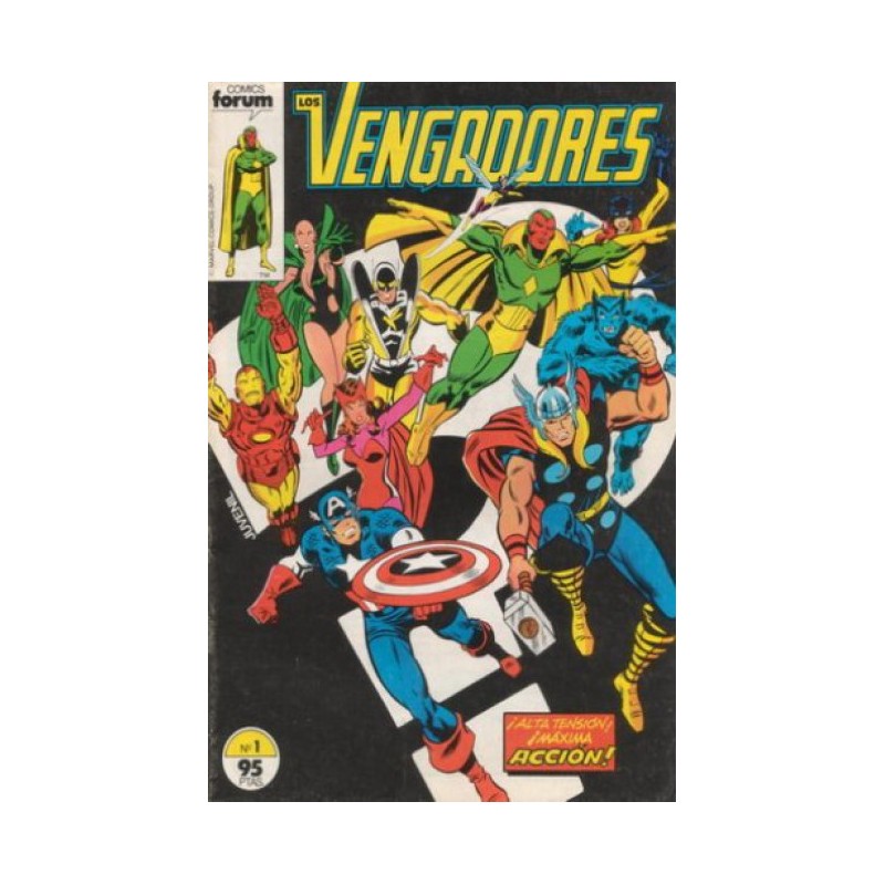 LOS VENGADORES VOL.1 Nº 1 A 43 ED.FORUM EXCELENTE ESTADO DE CONSERVACION