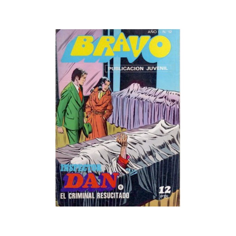 EL INSPECTOR DAN COL.COMPLETA Nº 1 AL 41 ,ENCUADERNADA SIN PORTADAS, COLECCION BRAVO