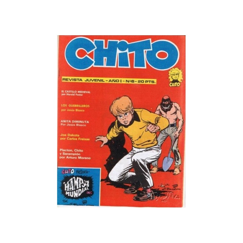 CHITO Nº 1 AL 17 ENCUADERNADO EN UN VOLUMEN , CUTO , FREIXAS ETC ...