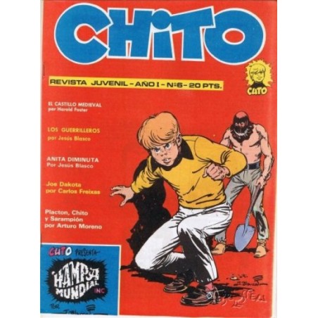 CHITO Nº 1 AL 17 ENCUADERNADO EN UN VOLUMEN , CUTO , FREIXAS ETC ...