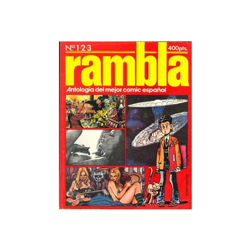 RAMBLA Nº 1 A 3 ANTOLOGIA DEL MEJOR COMIC ESPAÑOL
