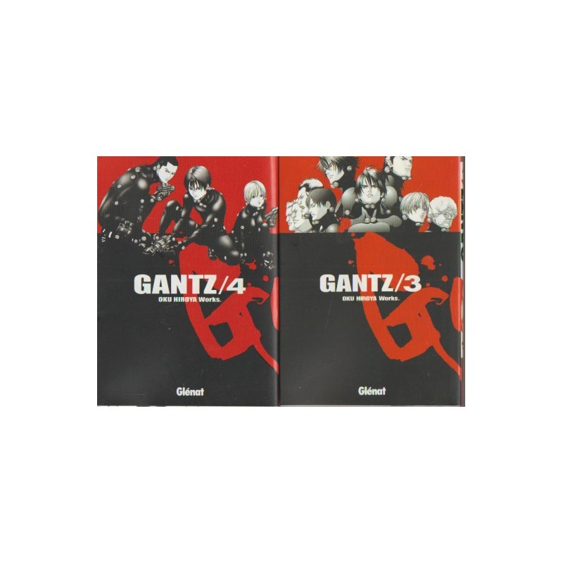 GANTZ Nº 3 Y 4 ED.GLENAT