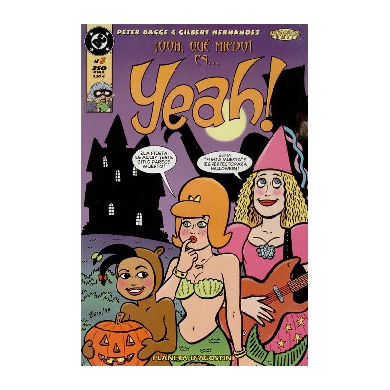 YEAH Nº 1 Y 3 POR PETER BAGGE Y GILBERT HERNANDEZ