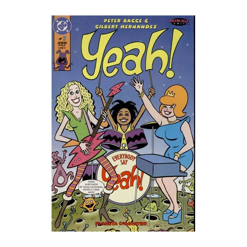 YEAH Nº 1 POR PETER BAGGE Y GILBERT HERNANDEZ
