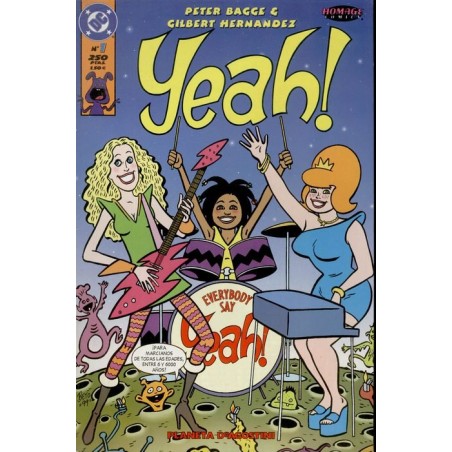 YEAH Nº 1 POR PETER BAGGE Y GILBERT HERNANDEZ