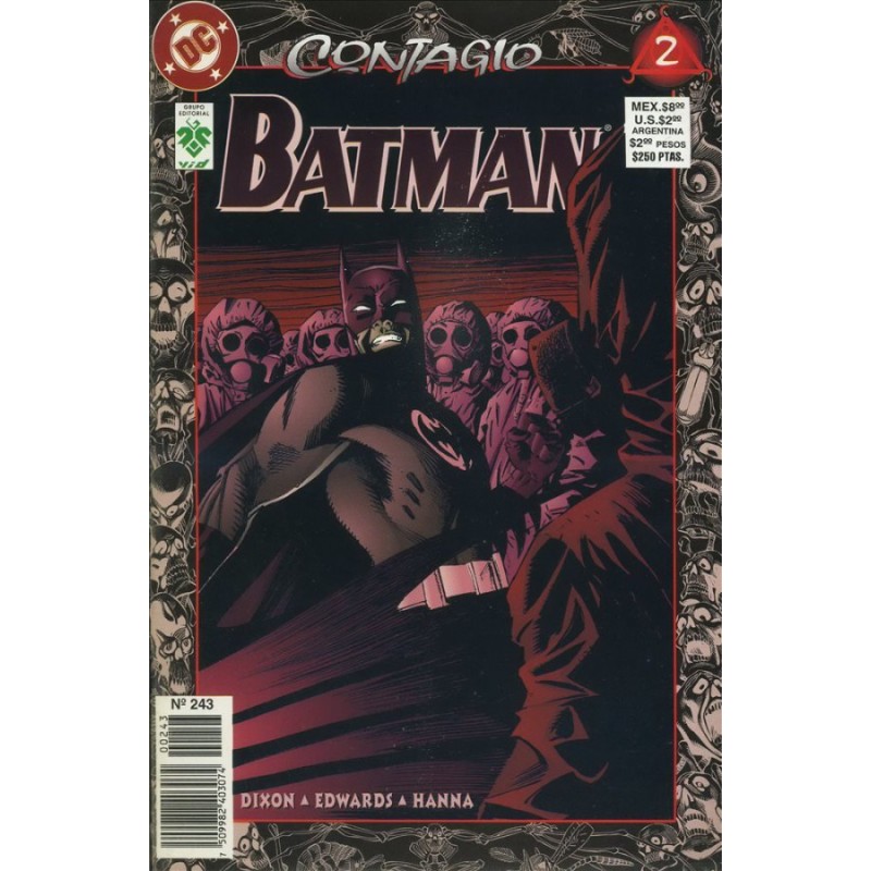 BATMAN CONTAGIO Nº 1 Y 2 , EDICIONES VID