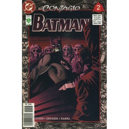 BATMAN CONTAGIO Nº 1 Y 2 , EDICIONES VID