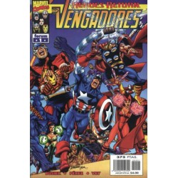 VENGADORES VOL.3 Nº 1 Y 2 HEROES RETURN POR KUT BUSIEK Y GEORGE PEREZZ