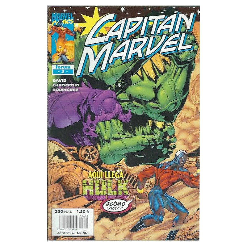 CAPITAN MARVEL VOL.1 Nº 2 ED.FORUM