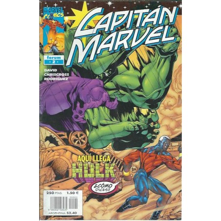 CAPITAN MARVEL VOL.1 Nº 2 ED.FORUM