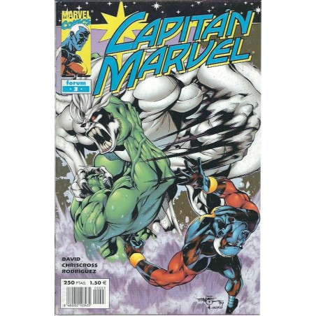 CAPITAN MARVEL VOL.1 Nº 3 ED.FORUM POR PETER DAVID