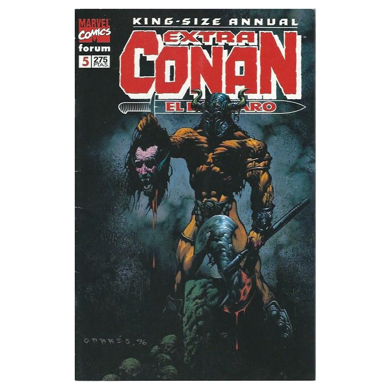 EXTRA CONAN EL BARBARO 5 KING-SIZE ANNUAL ED.FORUM