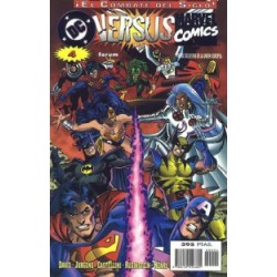 MARVEL VERSUS DC COL.COMPLETA Nº 1 AL 4 , ED.FORUM , EEL Nº 1 TIENE LA PORTADA EN LA PARTE SUPERIOR IZQUIERDA ALGO DAÑADA