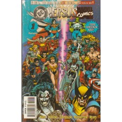 MARVEL VERSUS DC COL.COMPLETA Nº 1 AL 4 , ED.FORUM , EEL Nº 1 TIENE LA PORTADA EN LA PARTE SUPERIOR IZQUIERDA ALGO DAÑADA