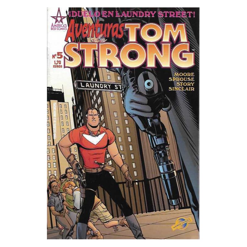 AVENTURAS DE TOM STRONG Nº 5 POR ALAN MOORE