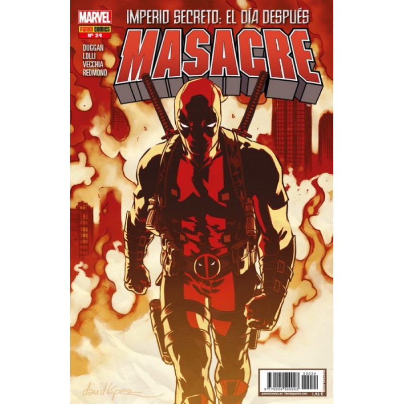 MASACRE VOL.3 Nº 1 AL 24 MAS CROSSOVER CON MASACRE Y LOS MERCENARIOS ,ED.PANINI