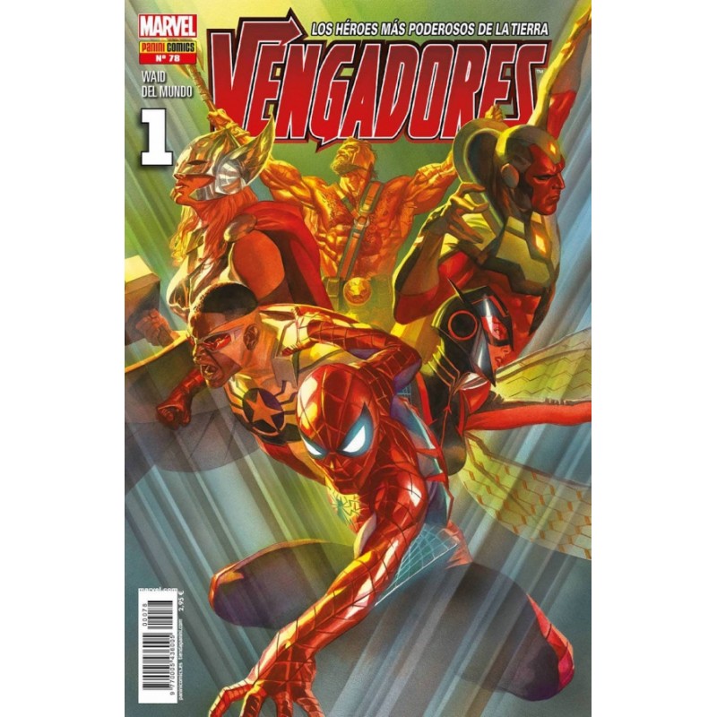 LOS VENGADORES VOL.4 Nº 78 AL 88 ETAPA MARK WAID Y DELMUNDO 1 AL 11 , ED.PANINI
