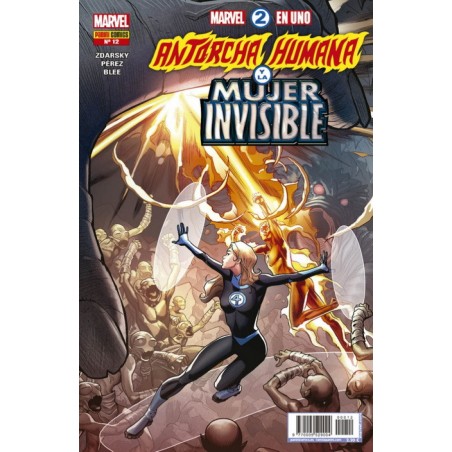 MARVEL 2 EN 1 LA COSA Y LA ANTORCHA HUMANA Nº 1 AL 12 , COL.COMPLETA