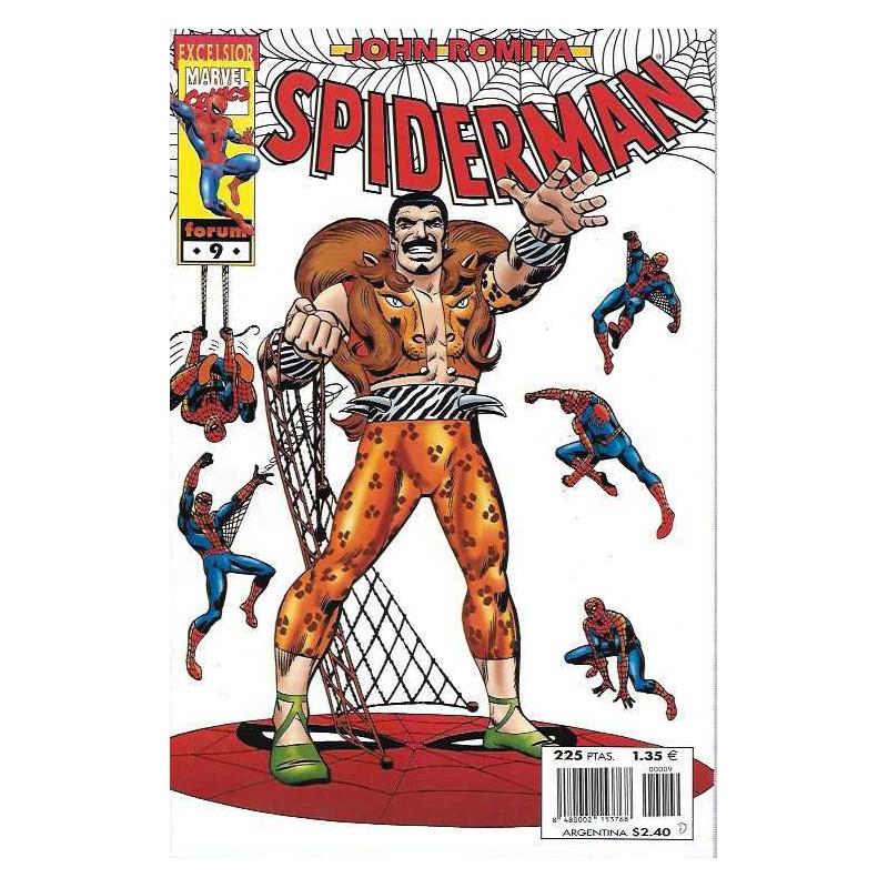 SPIDERMAN DE JOHN ROMITA Nº 9 KRAVEN ED.FORUM
