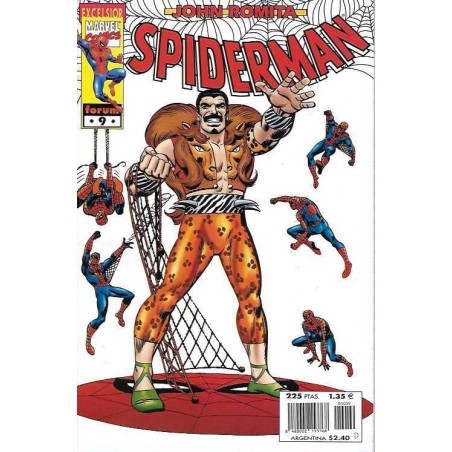 SPIDERMAN DE JOHN ROMITA Nº 9 KRAVEN ED.FORUM