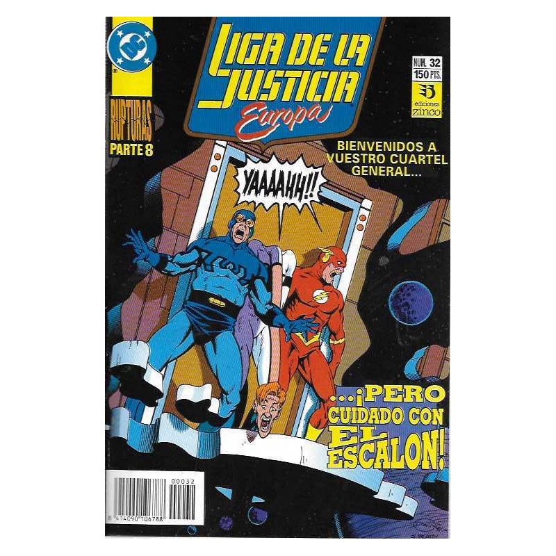 LIGA DE LA JUSTICIA EUROPA Nº 32 DE 36 ED.ZINCO