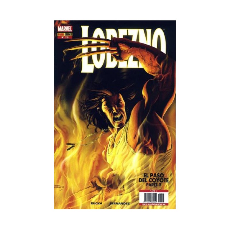 LOBEZNO VOL.3 Nº 24 Y 25 ED.PANINI EL PASO DEL COYOTE PARTE 1 Y 2 DE 2