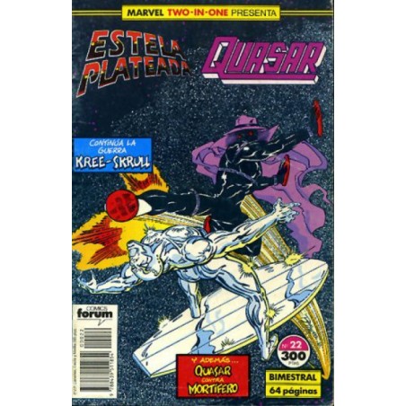 ESTELA PLATEADA & QUASAR Nº 22 ED.FORUM