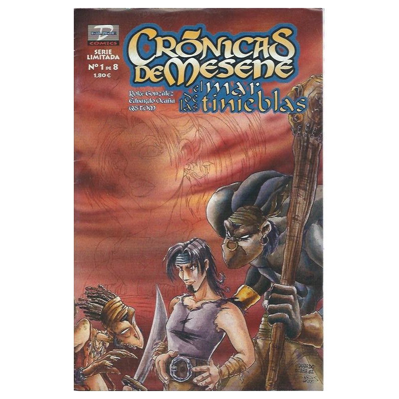 CRONICAS DE MESENE Nº 1  DE 8 ,MAR DE TINIEBLAS