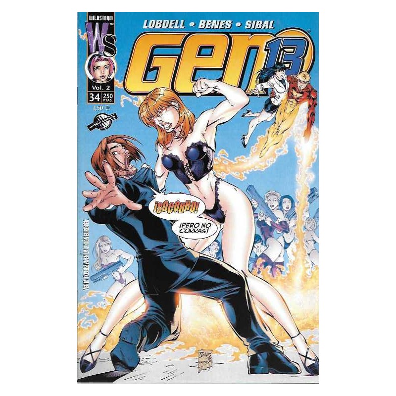 GEN 13 VOL.2 Nº 33 Y 34 ED.WORLD COMICS