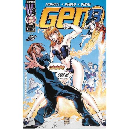 GEN 13 VOL.2 Nº 33 Y 34 ED.WORLD COMICS