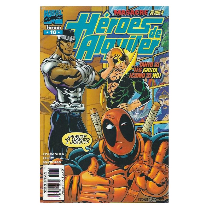 HEROES DE ALQUILER Nº 10 ED.FORUM