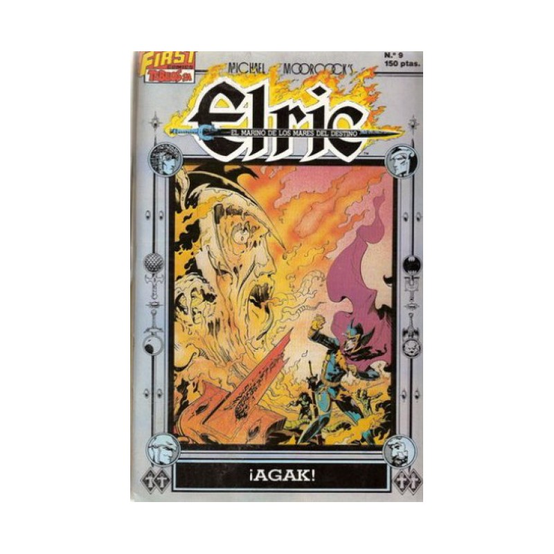 ELRIC DE MELNIBONE Nº 9 DE 13 EL MARINO DE LOS MARES DEL DESTINO