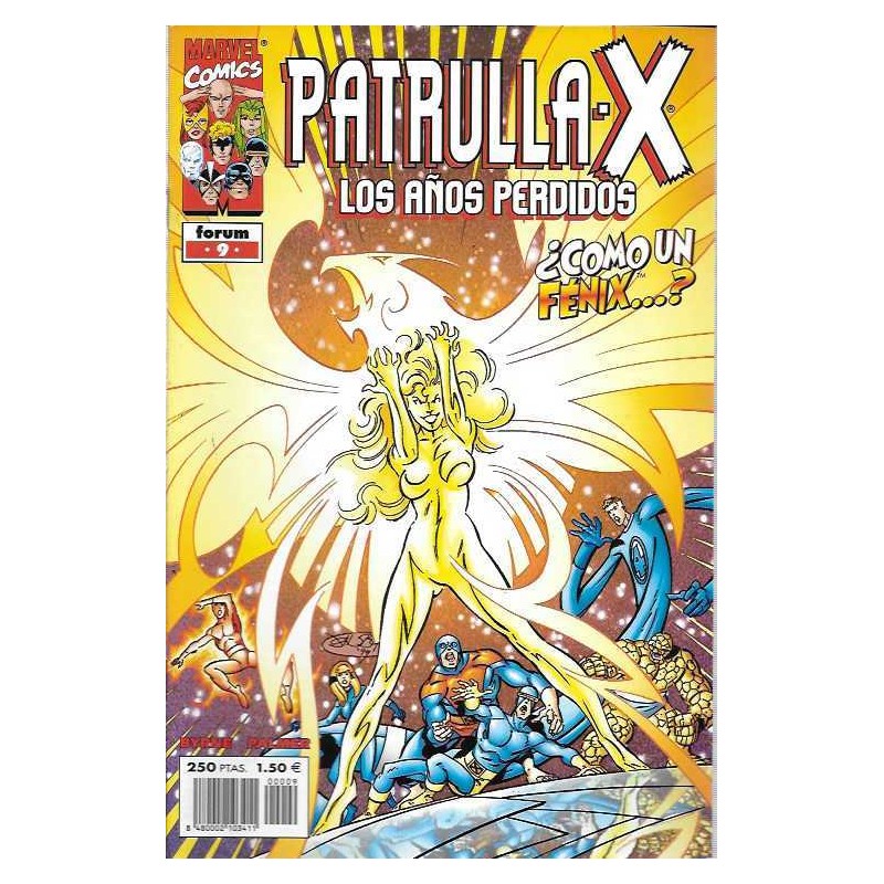 LA PATRULLA X - LOS AÑOS PERDIDOS POR JOHN BYRNE Nº 1 AL 9