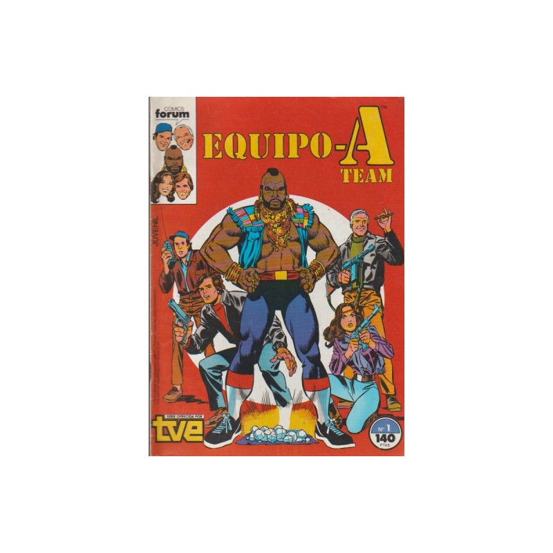 EL EQUIPO A Nº 1, 2,5 Y 6 ED.FORUM