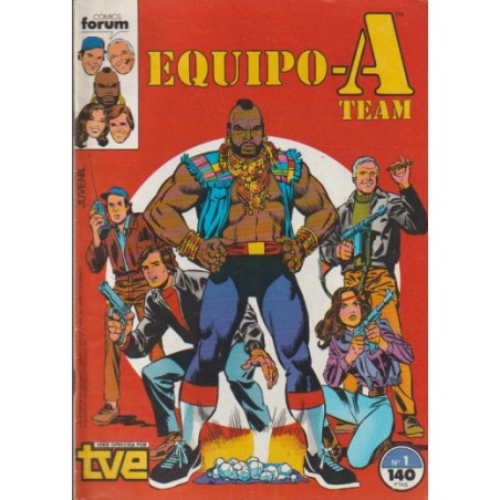 EL EQUIPO A Nº 1, 2,5 Y 6 ED.FORUM