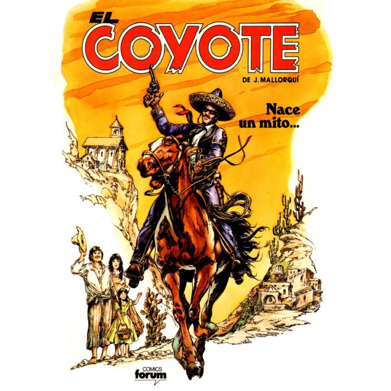 EL COYOTE ALBUMES 1 AL 8 , COL.COMPLETA