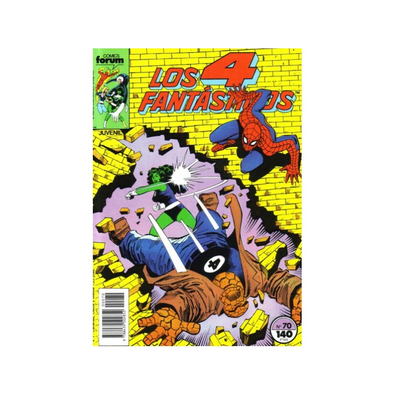LOS 4 FANTASTICOS Nº 70 VOL.1 ED.FORUM