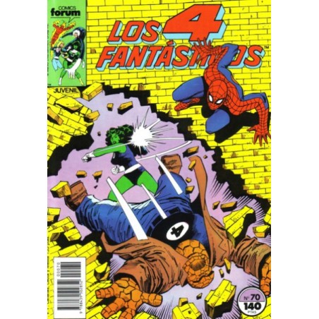 LOS 4 FANTASTICOS Nº 70 VOL.1 ED.FORUM