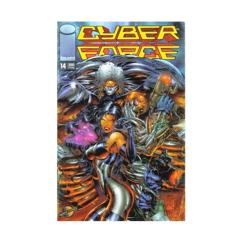 CYBERFORCE VOL.1 Nº 14 ED.WORLD COMICS POR MARC SILVESTRI