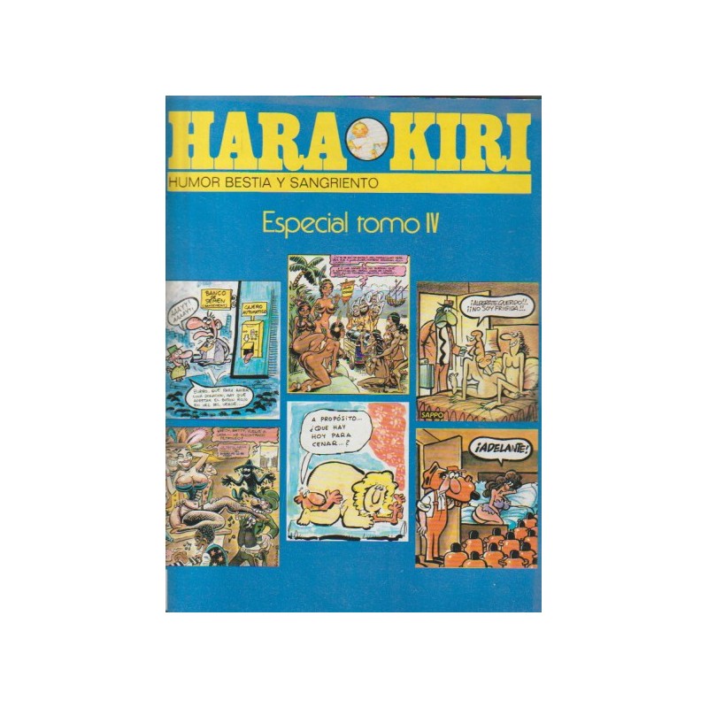 HARA KIRI / HARA-KIRI HUMOR BESTIA Y SANGRIENTO TOMOS 1 AL 4