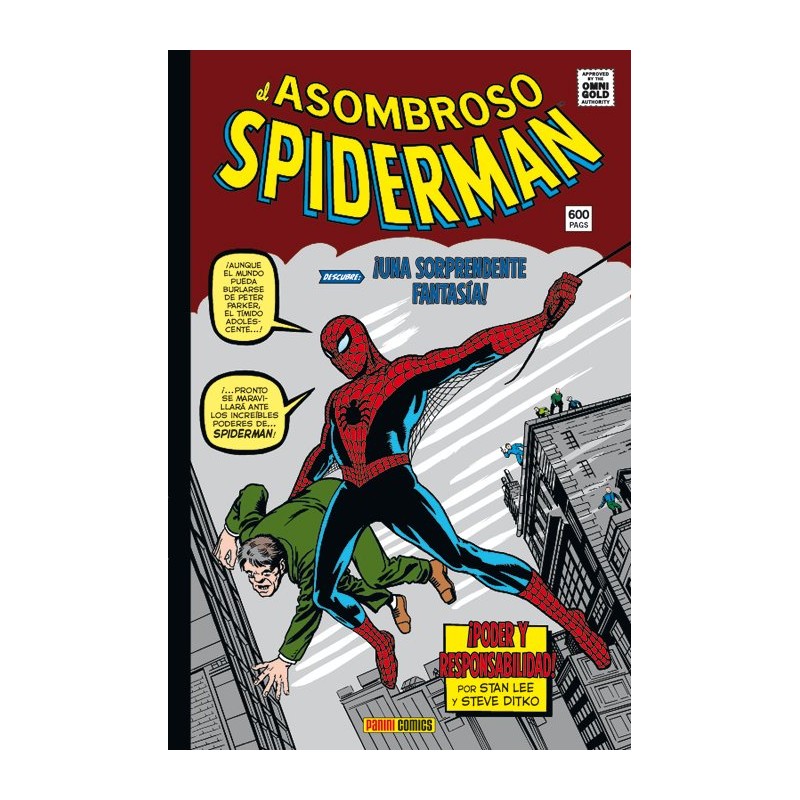SPIDERMAN 1 AL 3 MARVEL OMNIGOLD SPIDERMAN POR STAN LEE ,STEVE DITKO Y JOHN ROMITA