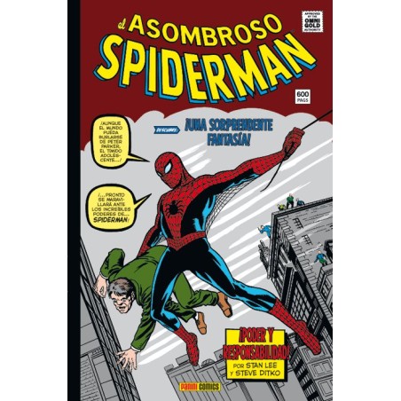 SPIDERMAN 1 AL 3 MARVEL OMNIGOLD SPIDERMAN POR STAN LEE ,STEVE DITKO Y JOHN ROMITA